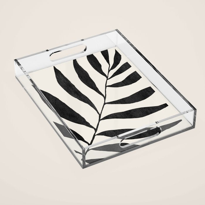 Minimal Abstract Art Plant 26 Acrylic Tray Gallery Image 1