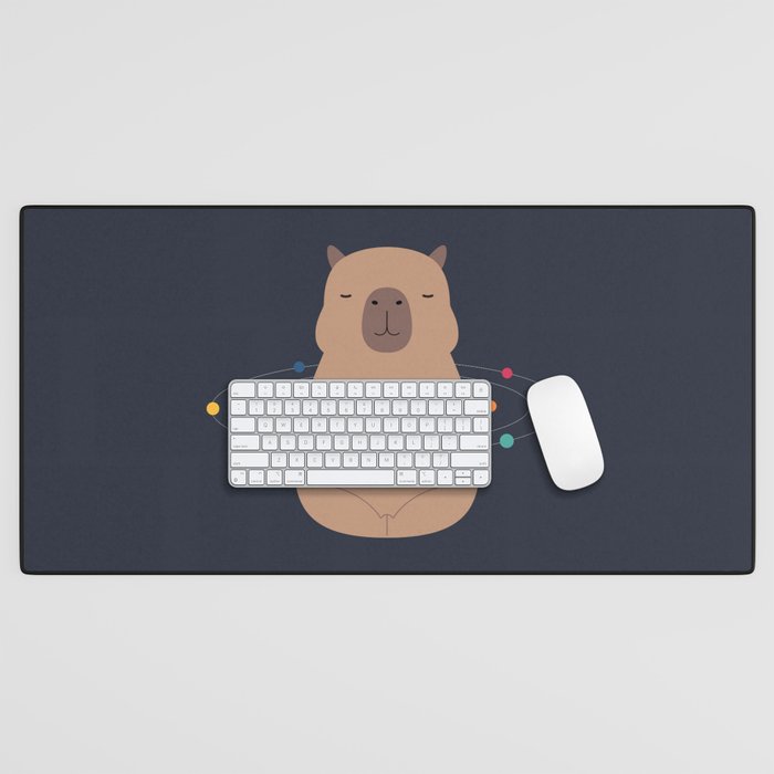 Capybara Universe Desk Mat Gallery Image 1