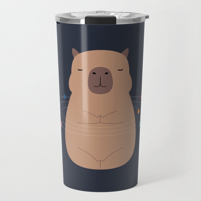 Capybara Universe Travel Mug Gallery Image 1