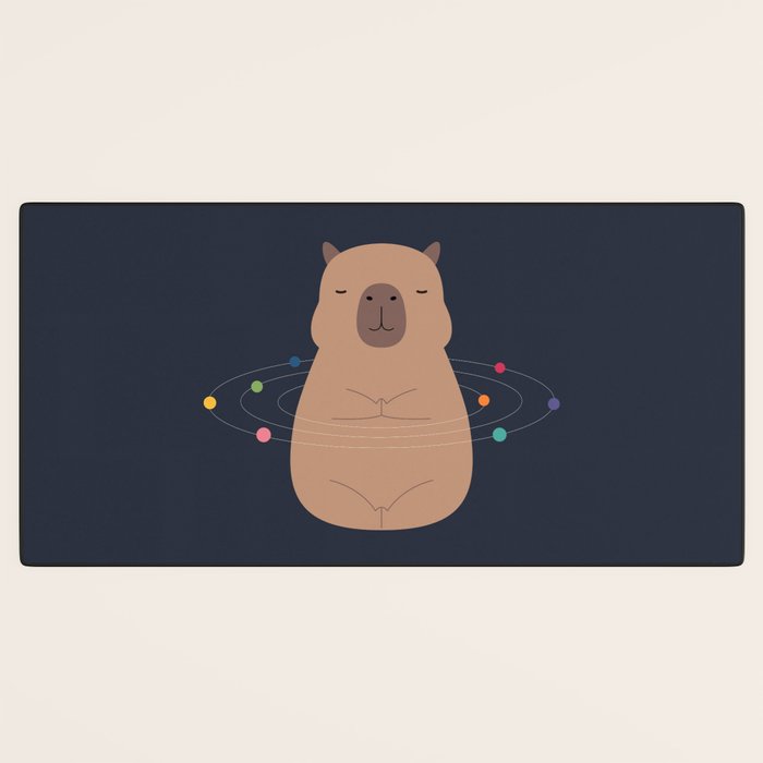 Capybara Universe Desk Mat Gallery Image 3
