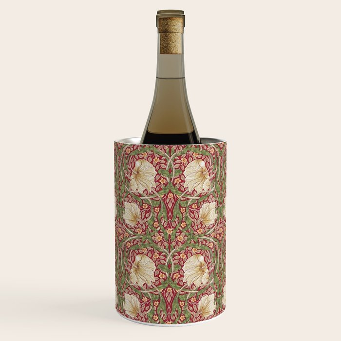 William Morris Vintage Pimpernel Red Thyme Wine Chiller Gallery Image 1