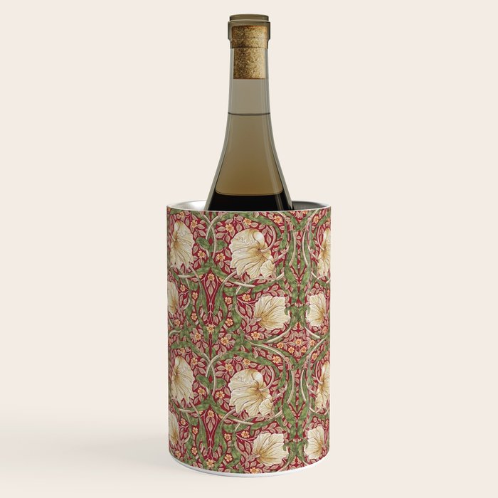 William Morris Vintage Pimpernel Red Thyme Wine Chiller Gallery Image 2