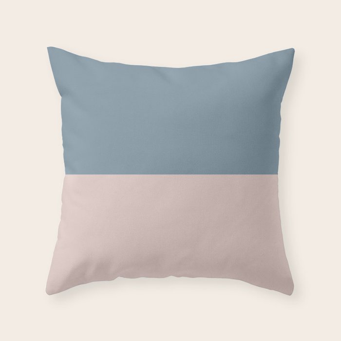 Contemporary Color Block XI Throw Pillow Gallery Image 1