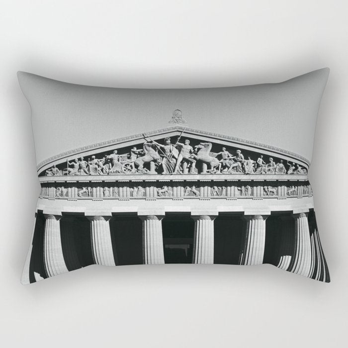 The Parthenon Nashville Tennessee Rectangular Pillow Gallery Image 2