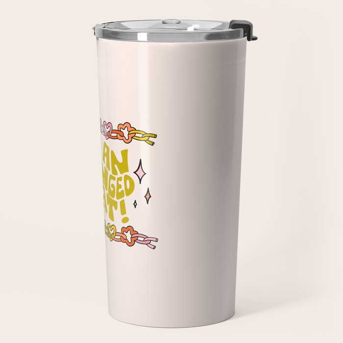 Just An Unhinged Brat Travel Mug Gallery Image 2