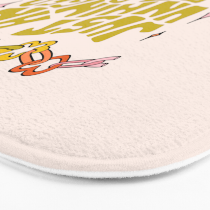 Just An Unhinged Brat Bath Mat Gallery Image 3