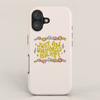 Just An Unhinged Brat iPhone Case Gallery Image 1