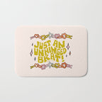 Just An Unhinged Brat Bath Mat Gallery Image 1