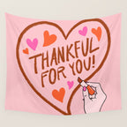 Thankful For You Wall Tapestry Gallery Image 4