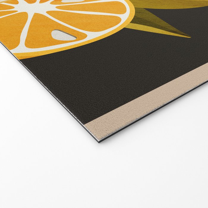 Lemons Botanical Art 1 Welcome Mat Gallery Image 2