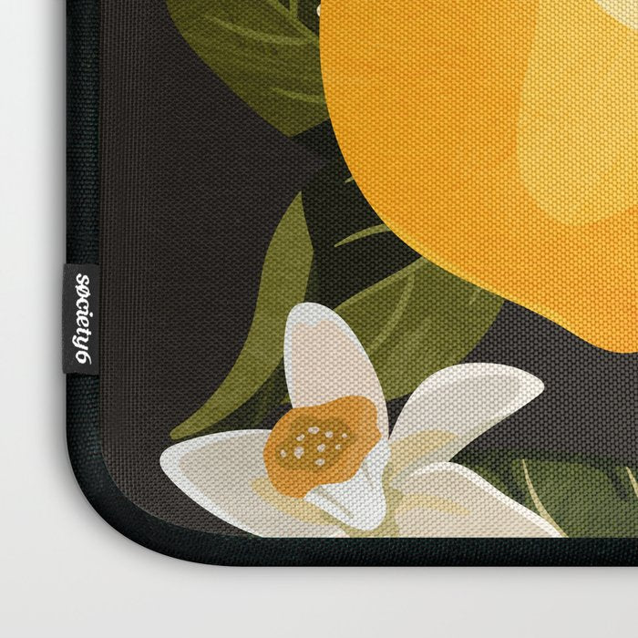 Lemons Botanical Art 1 Laptop Sleeve Gallery Image 3