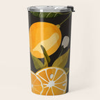 Lemons Botanical Art 1 Travel Mug Gallery Image 2
