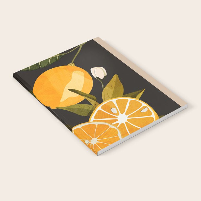 Lemons Botanical Art 1 Notebook Gallery Image 1