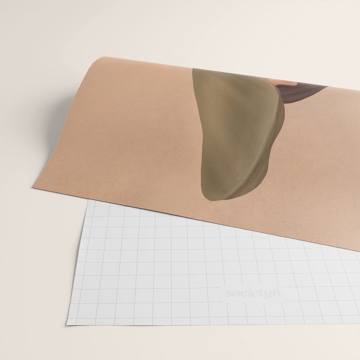 Shade of a Leaf Wrapping Paper Gallery Image 2