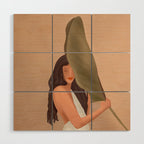 Shade of a Leaf Wood Wall Art Gallery Image 1