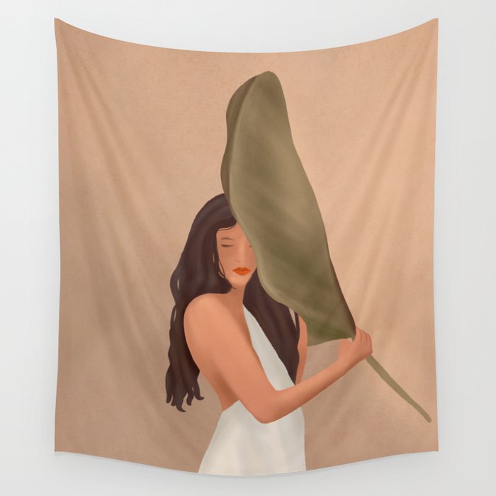 Shade of a Leaf Wall Tapestry Gallery Image 4