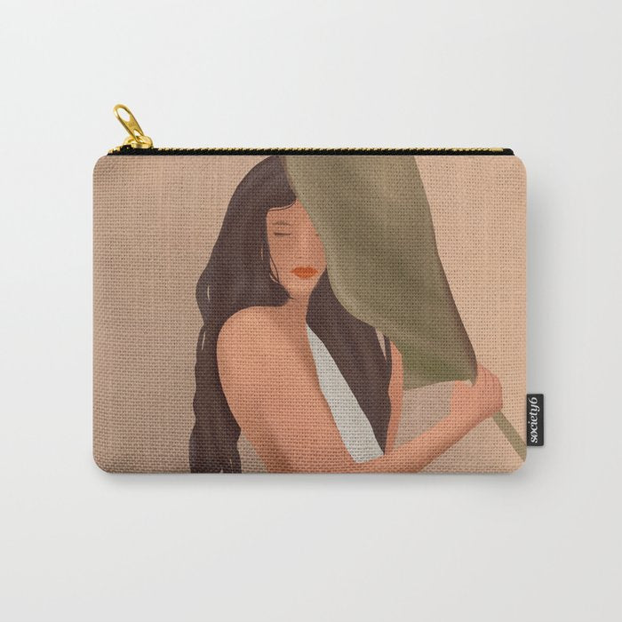 Shade of a Leaf Carry All Pouch Gallery Image 1