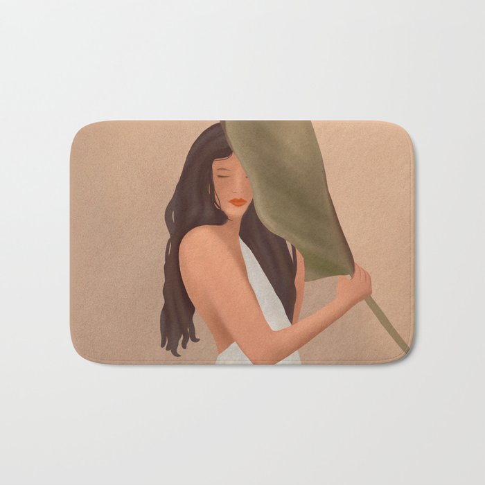 Shade of a Leaf Bath Mat Gallery Image 1