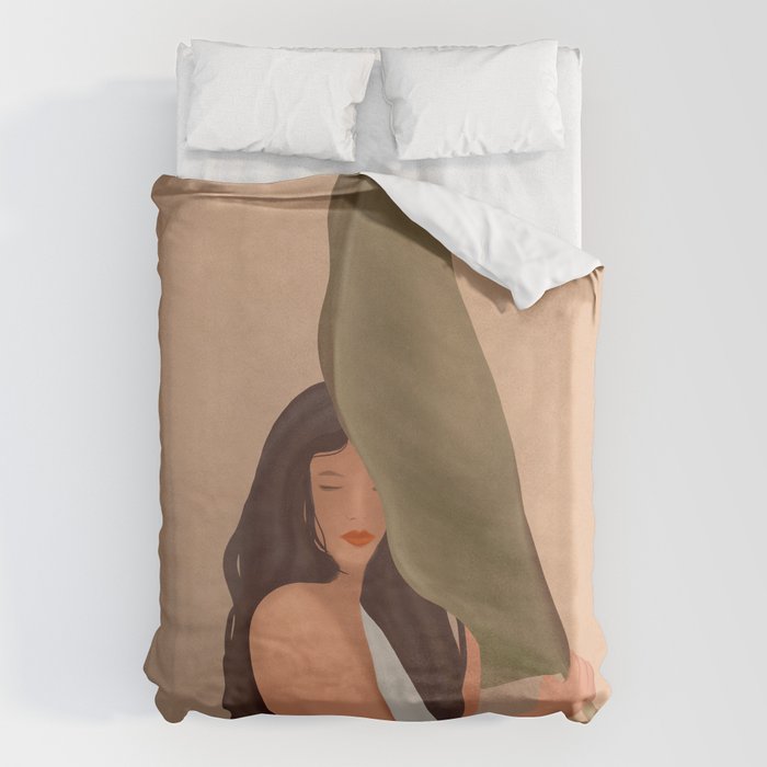 Shade of a Leaf Duvet Cover Gallery Image 6
