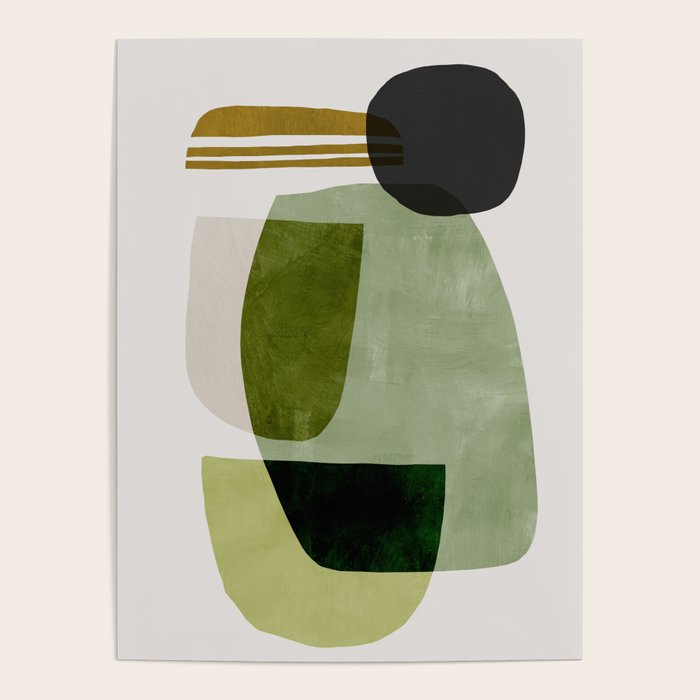 Green Abstract Poster Gallery Image 4