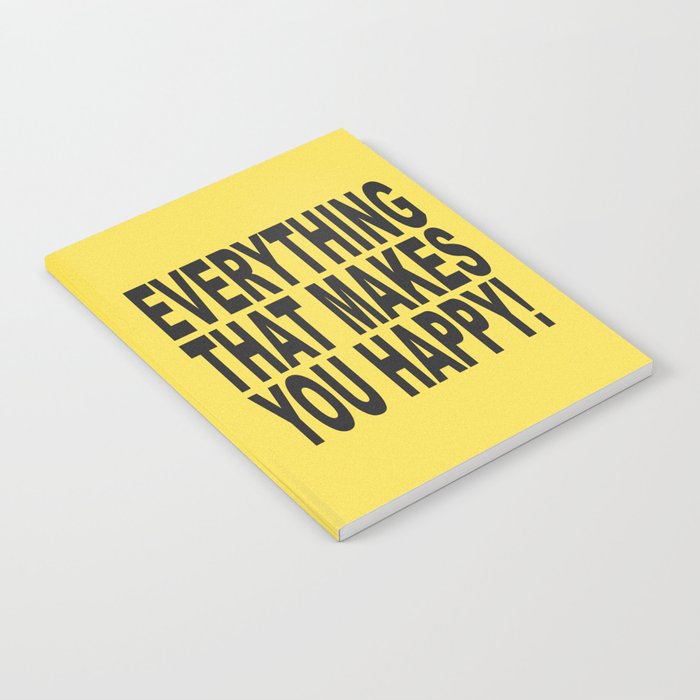 EVERYTHINGTHATMAKESYOUHAPPY Notebook Gallery Image 2