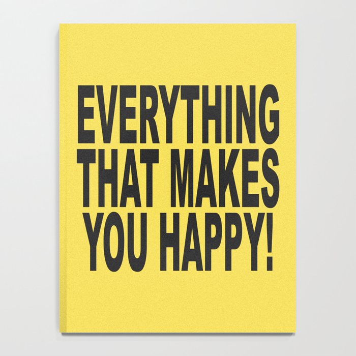 EVERYTHINGTHATMAKESYOUHAPPY Notebook Gallery Image 4