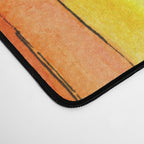 Cat Rainbow Watercolor Pattern Desk Mat Gallery Image 4
