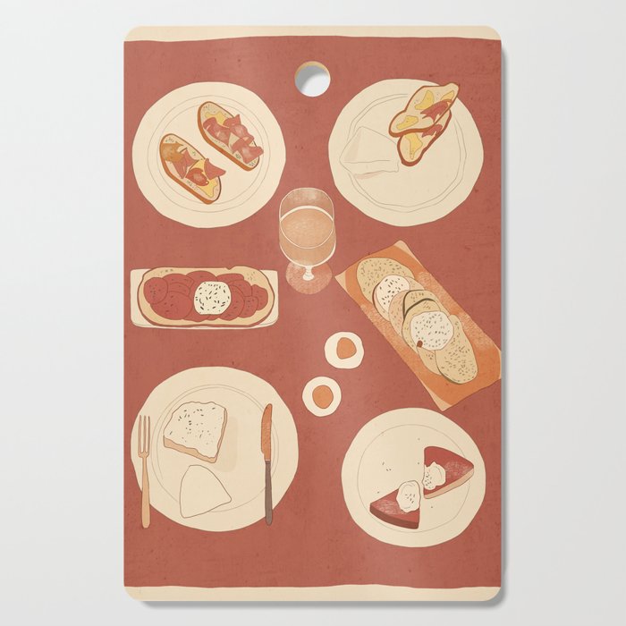 Breakfast 2 Cutting Board Gallery Image 1