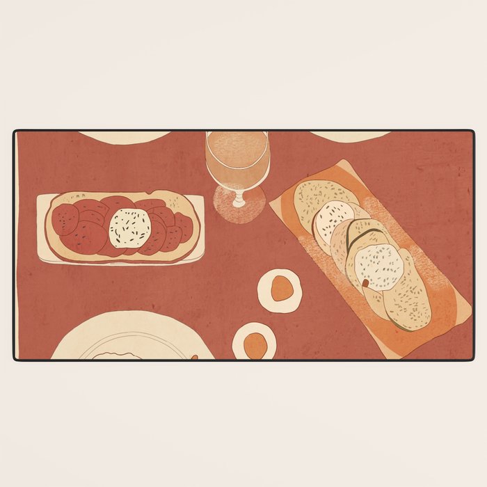 Breakfast 2 Desk Mat Gallery Image 3