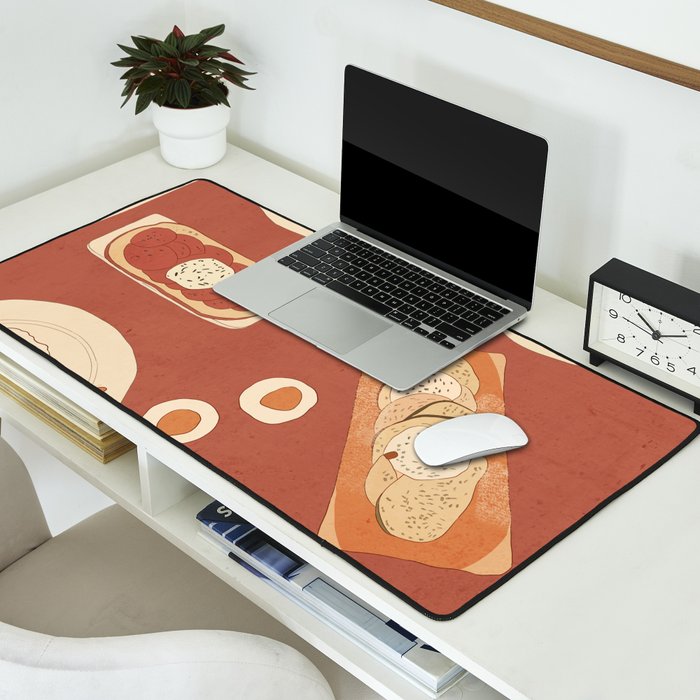 Breakfast 2 Desk Mat Gallery Image 2