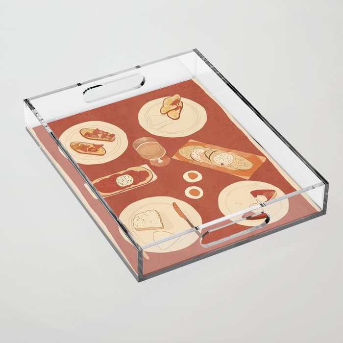 Breakfast 2 Acrylic Tray Gallery Image 1