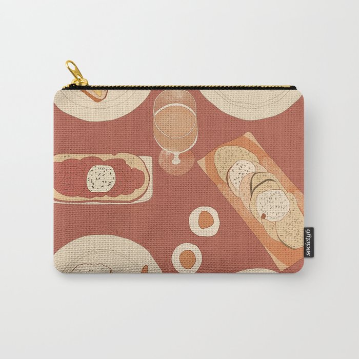 Breakfast 2 Carry All Pouch Gallery Image 1