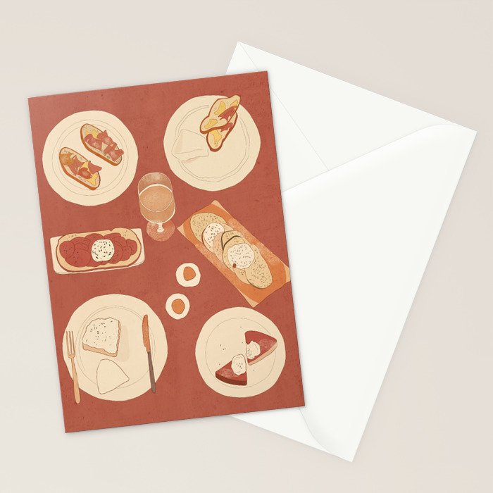 Breakfast 2 Stationery Card Gallery Image 2