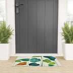 Colorful Tropical Greenery Welcome Mat Gallery Image 3