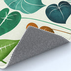 Colorful Tropical Greenery Rug Gallery Image 4