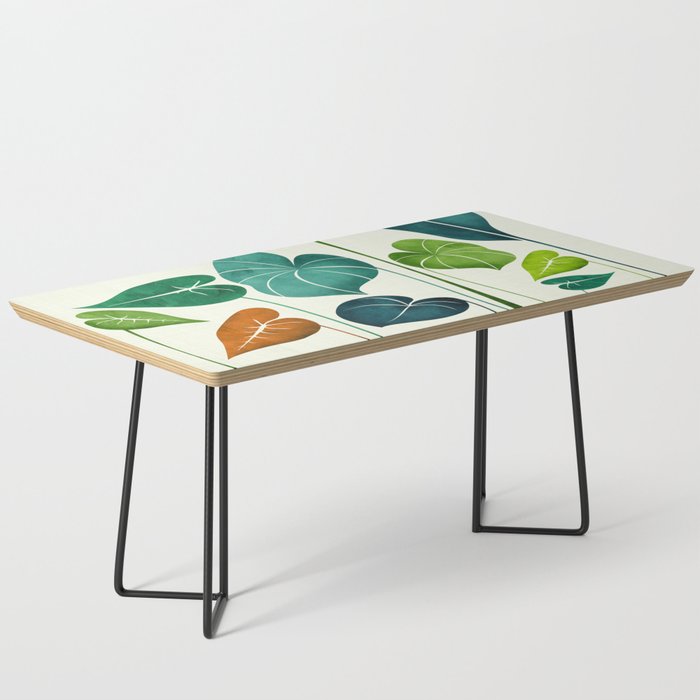 Colorful Tropical Greenery Coffee Table Gallery Image 1