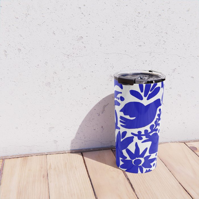 Blue Otomi  Travel Mug Gallery Image 4