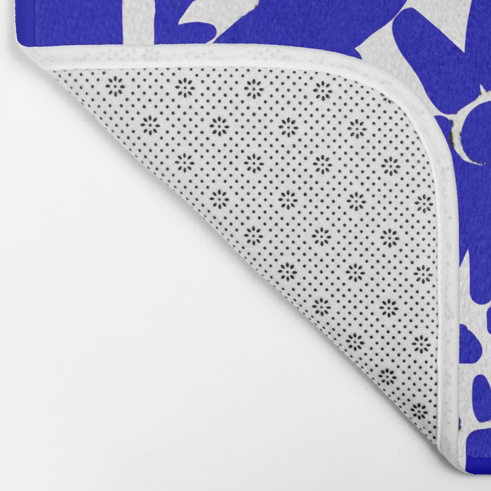Blue Otomi  Bath Mat Gallery Image 2