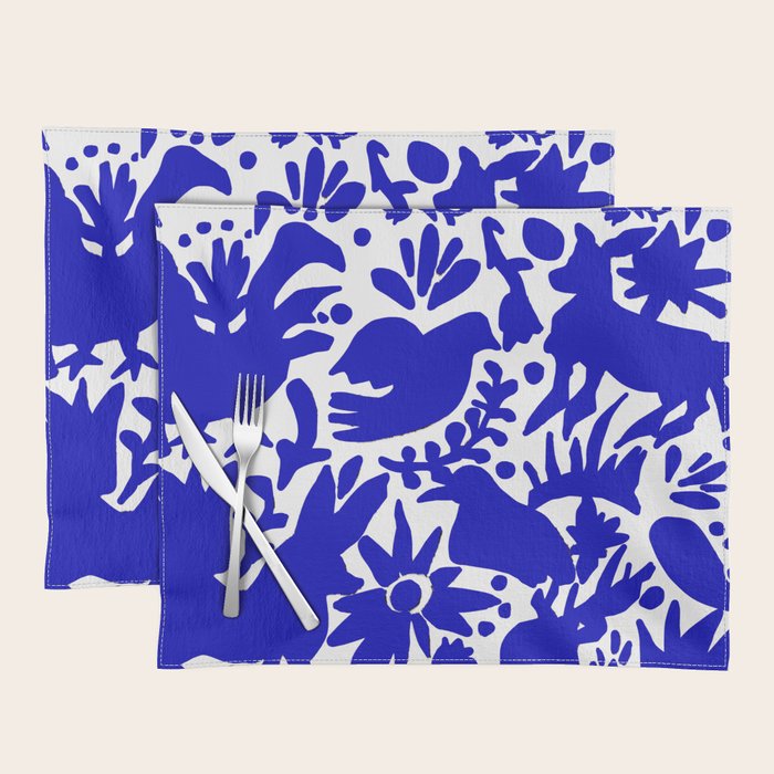 Blue Otomi  Placemat Gallery Image 1
