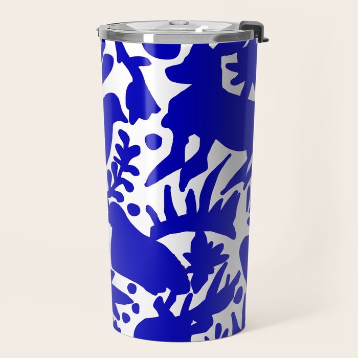 Blue Otomi  Travel Mug Gallery Image 2