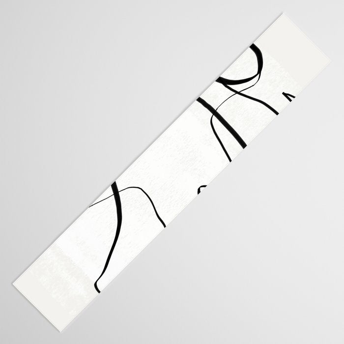 Abstract line art 6 Table Runner Gallery Image 3