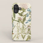 Wildflowers from "Rocky Mountain Flowers" (1914) by Edith Clements (benefitting The Nature Conservancy) iPhone Case Gallery Image 1