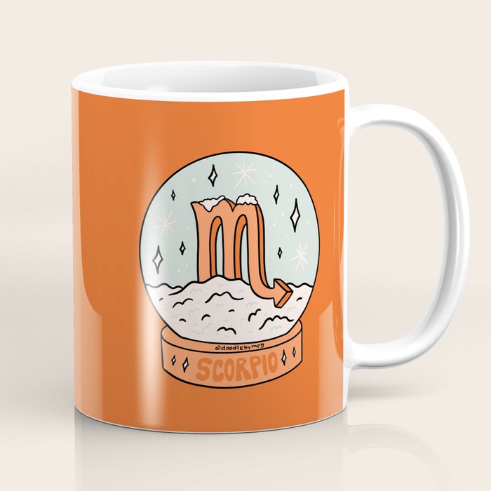 Scorpio Snow Globe Coffee Mug Gallery Image 1