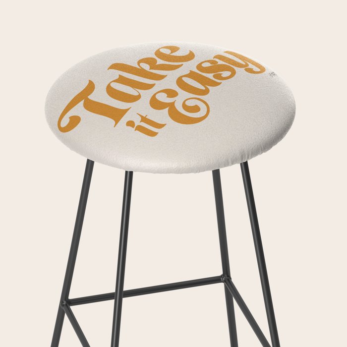 Take it Easy (Yellow Palette) Stool Gallery Image 2