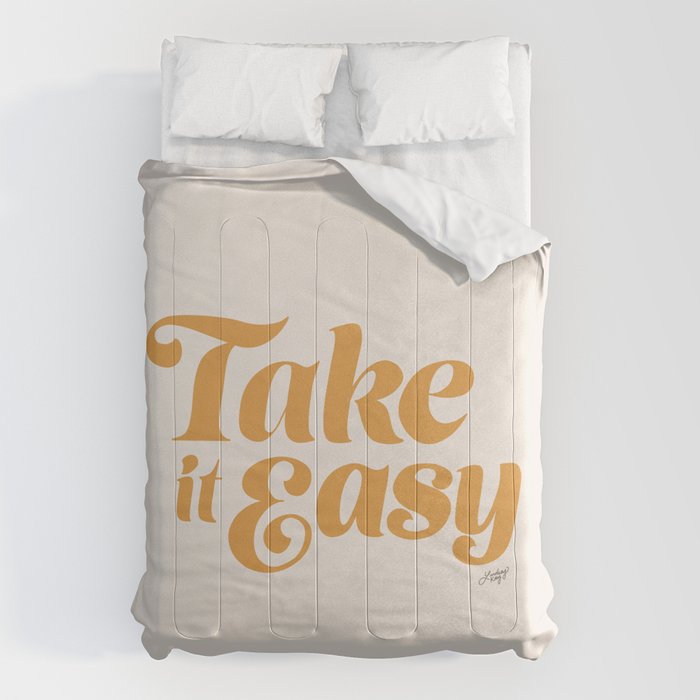 Take it Easy (Yellow Palette) Comforter Gallery Image 6