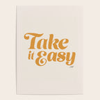 Take it Easy (Yellow Palette) Poster Gallery Image 4