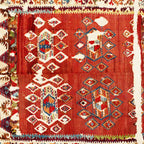 Hotamis  Antique Turkish Karapinar  Kilim Print Coffee Mug Gallery Image 2