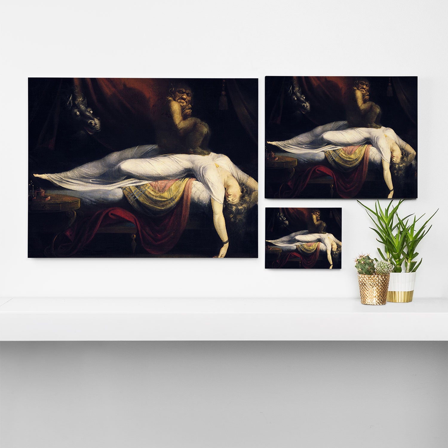 Henry Fuseli The Nightmare Canvas Print Gallery Image 3