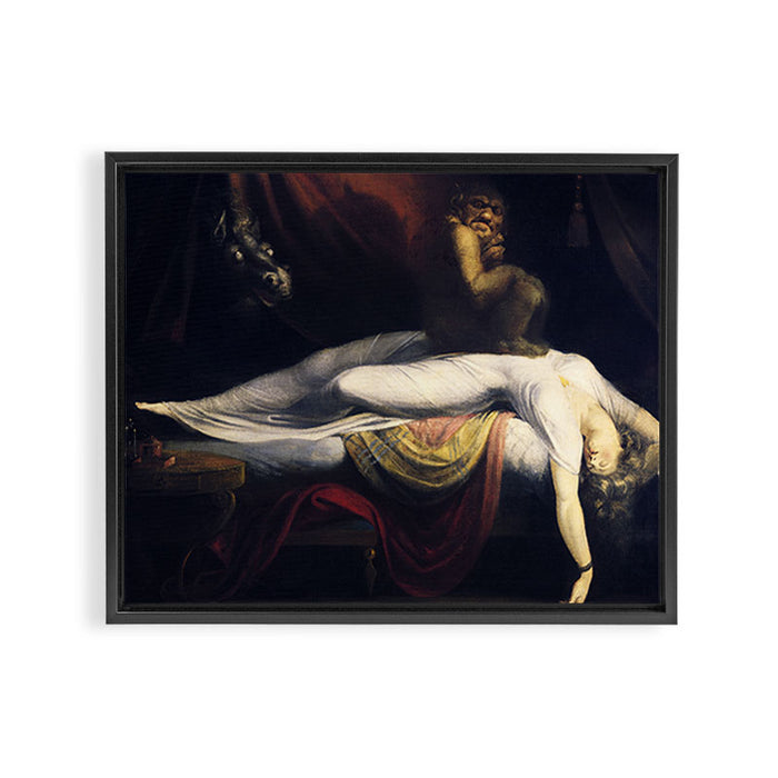 Henry Fuseli The Nightmare Framed Canvas Print Gallery Image 1