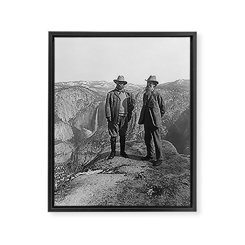 John Muir Teddy Roosevelt Yosemite National Park Framed Canvas Print Gallery Image 6